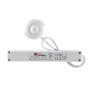 Regolatore Di Luce Beg PD3 – 2000W Incandescenza / 1000W Fluorescente, Ritardo 30s-30min, Montaggio Superficie, Colore RAL9010