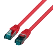 Kabel krosowy S/FTP kat.6A LSZH zielony 3m C&C | Solar.pl