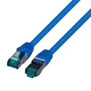 Kabel krosowy S/FTP kat.6A LSZH zielony 3m C&C | Solar.pl